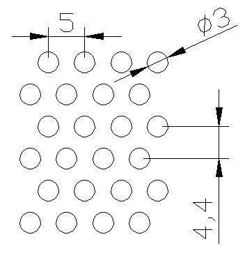 圓形 3x5PxD60